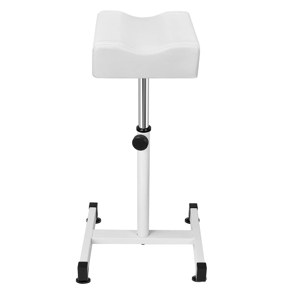 Pedicure Footrest on Wheels with Height Adjustment